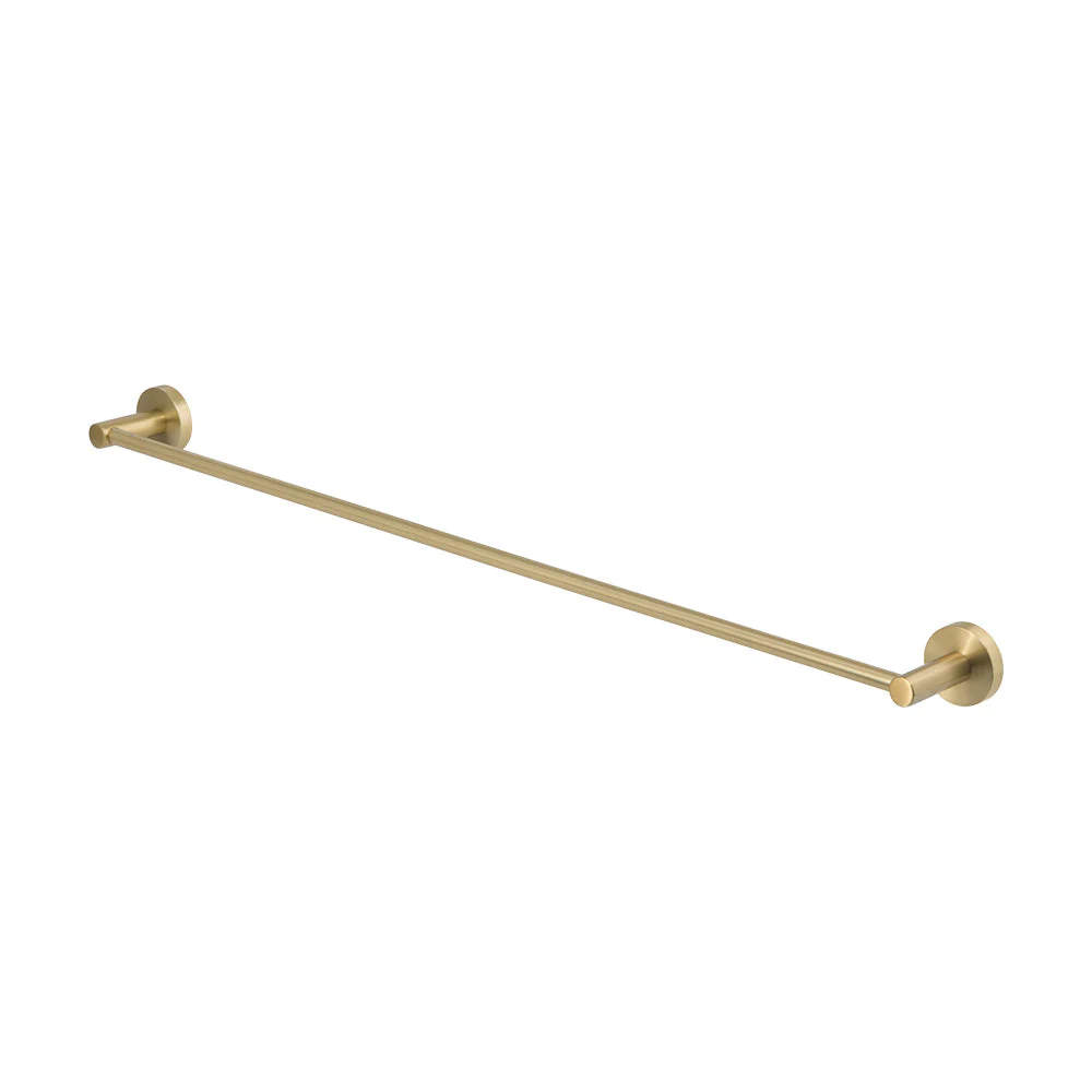 Mixx Chia Single Towel Rail 750mm - Brushed Gold
