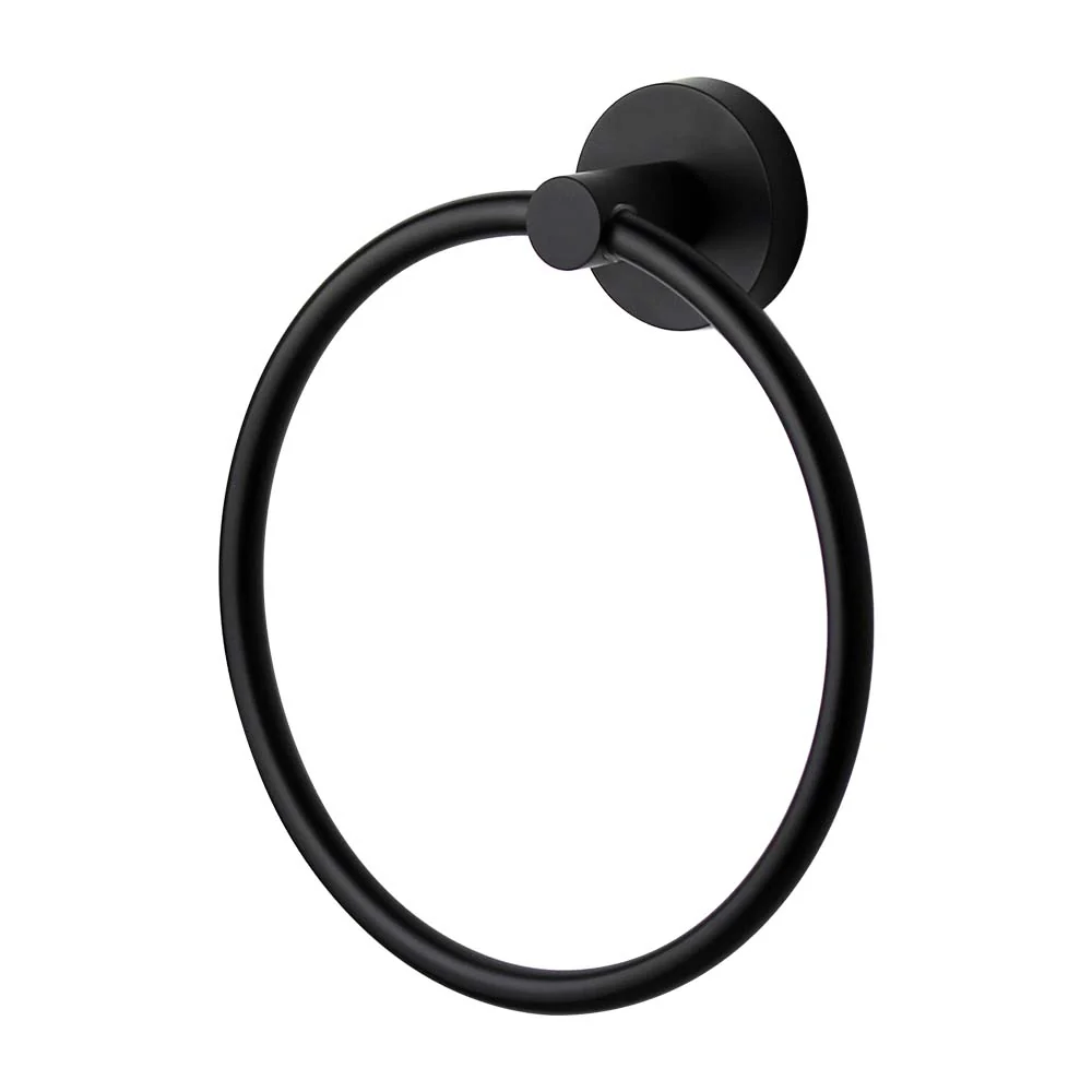 Mixx Chia Towel Ring - Matt Black