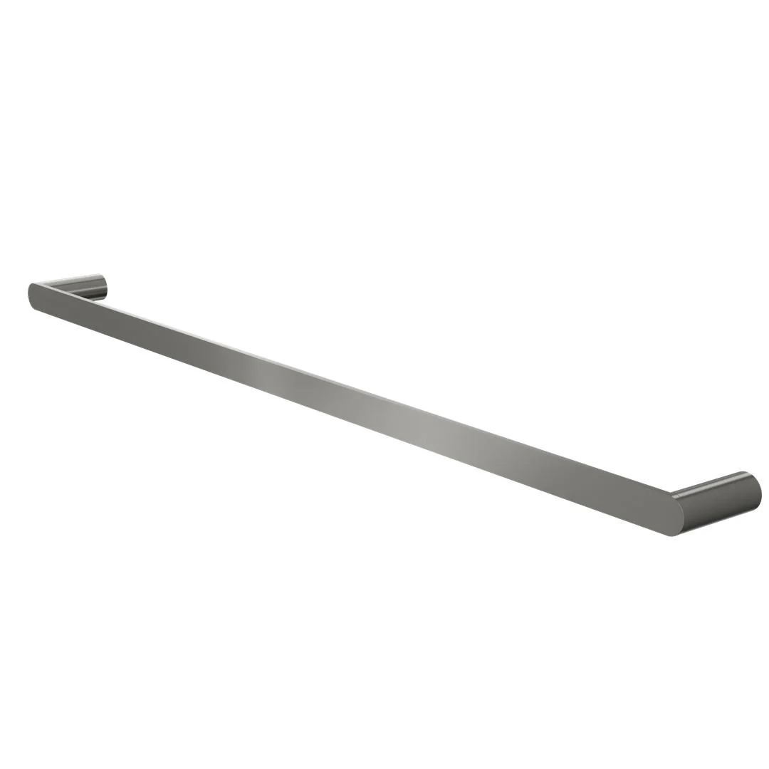 Linsol Circle 800mm Single Towel Rail - Gunmetal