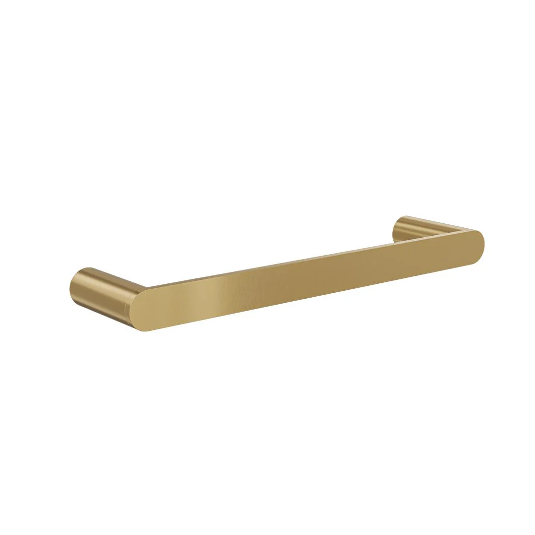Linsol Circle Hand Towel Rail - Brushed Brass - Image 2