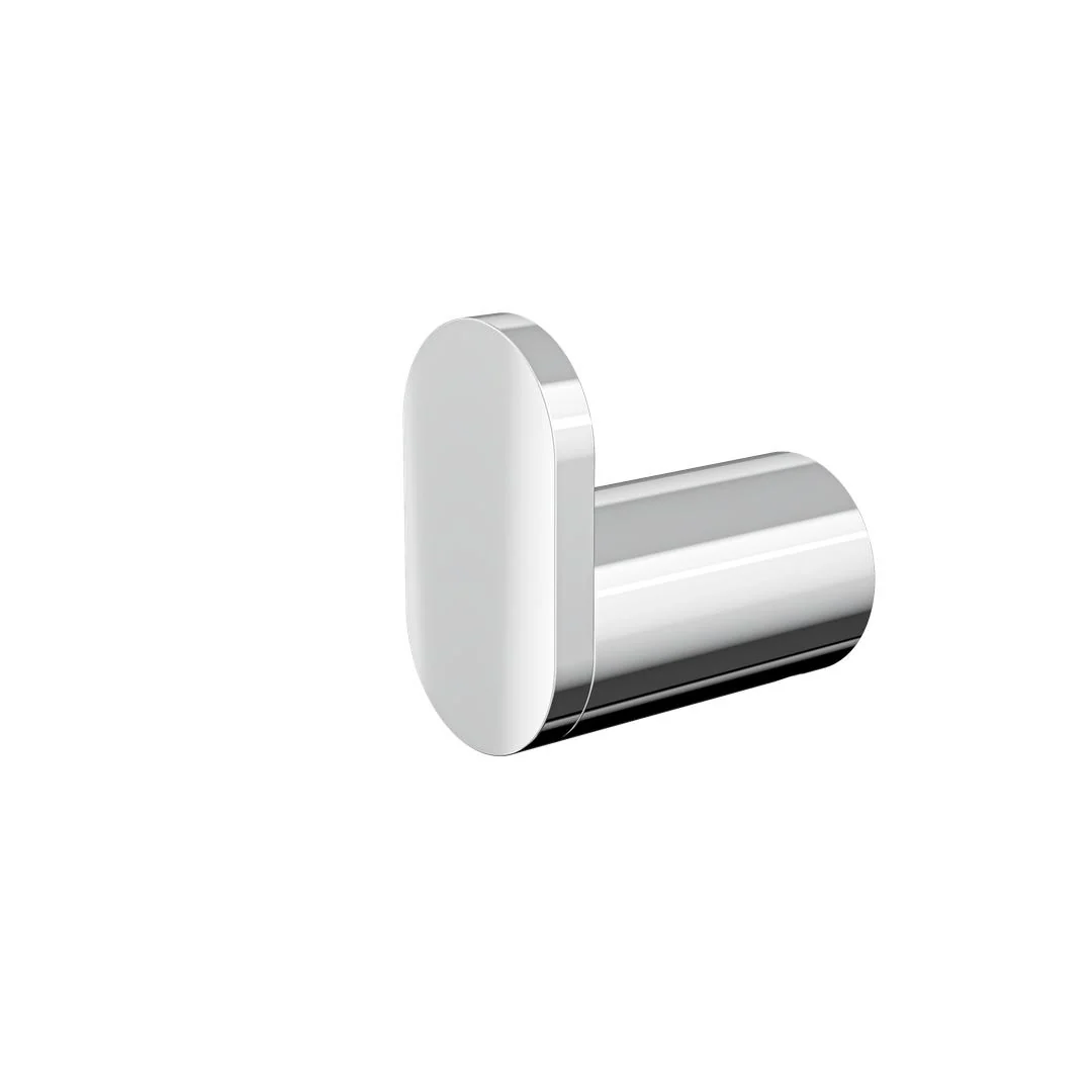 Linsol Circle Single Robe Hook - Chrome