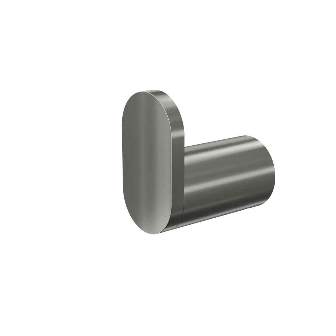 Linsol Circle Single Robe Hook - Gunmetal