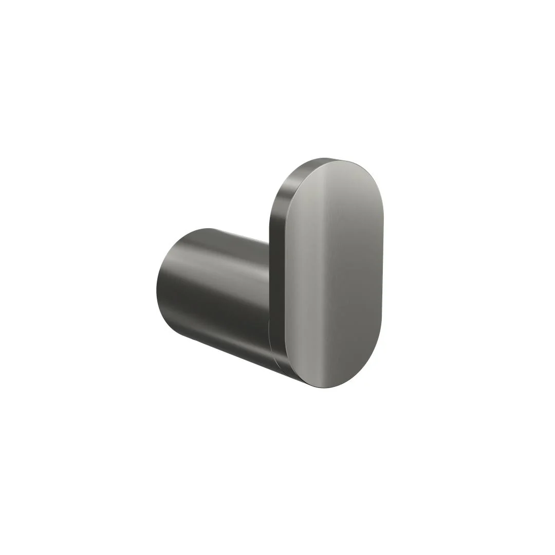 Linsol Circle Single Robe Hook - Gunmetal - Image 3