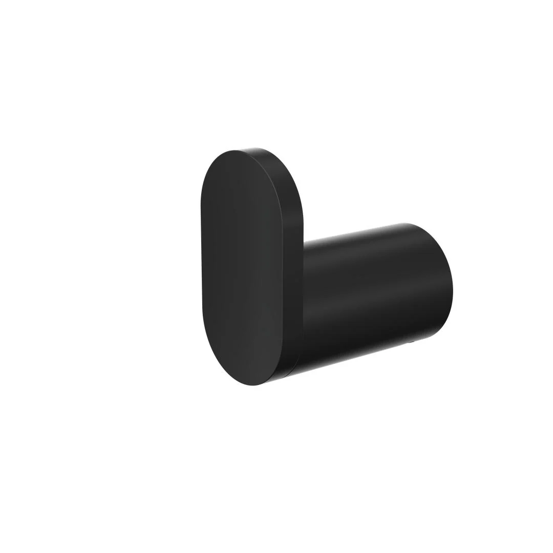 Linsol Circle Single Robe Hook - Matte Black