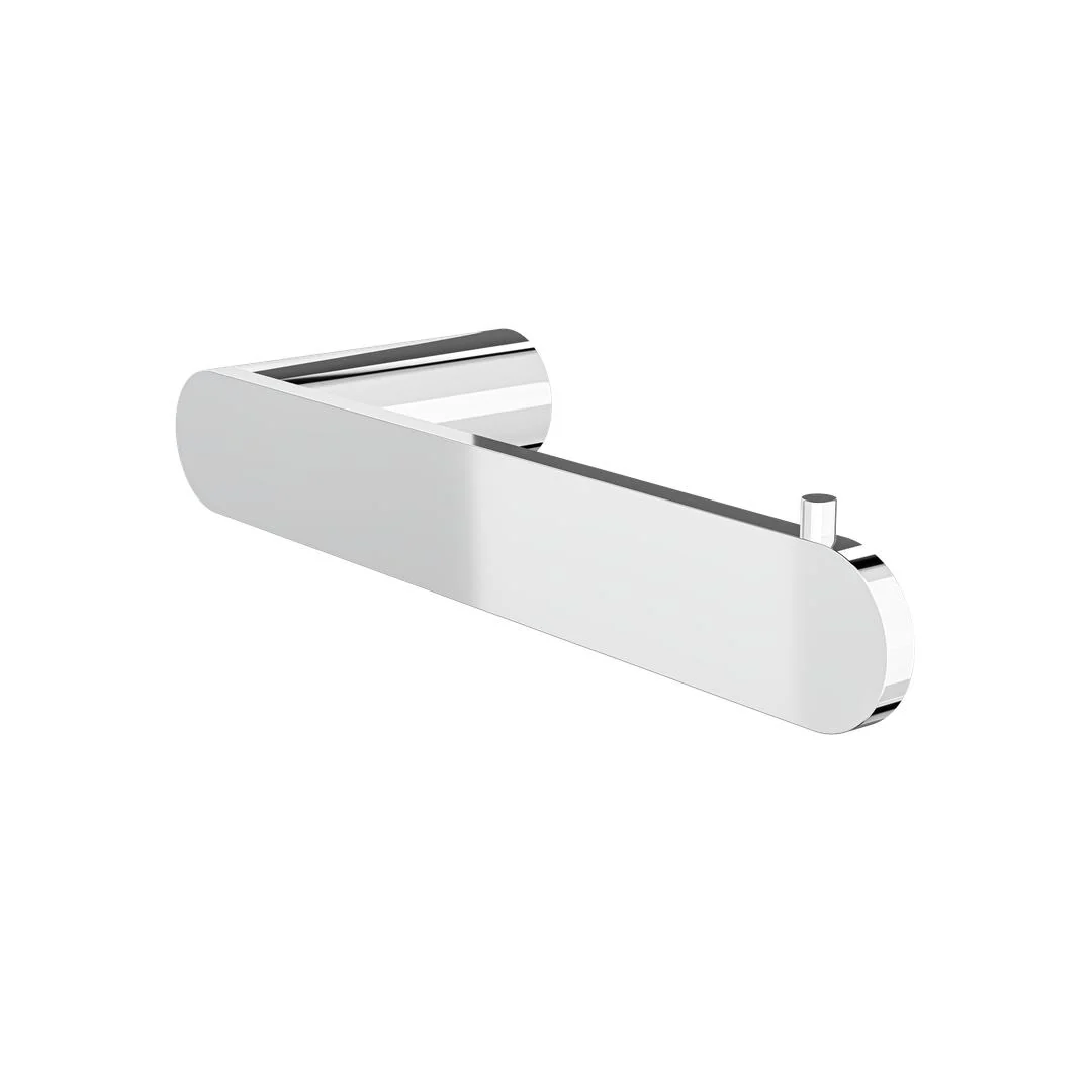 Linsol Circle Toilet Roll Holder - Chrome