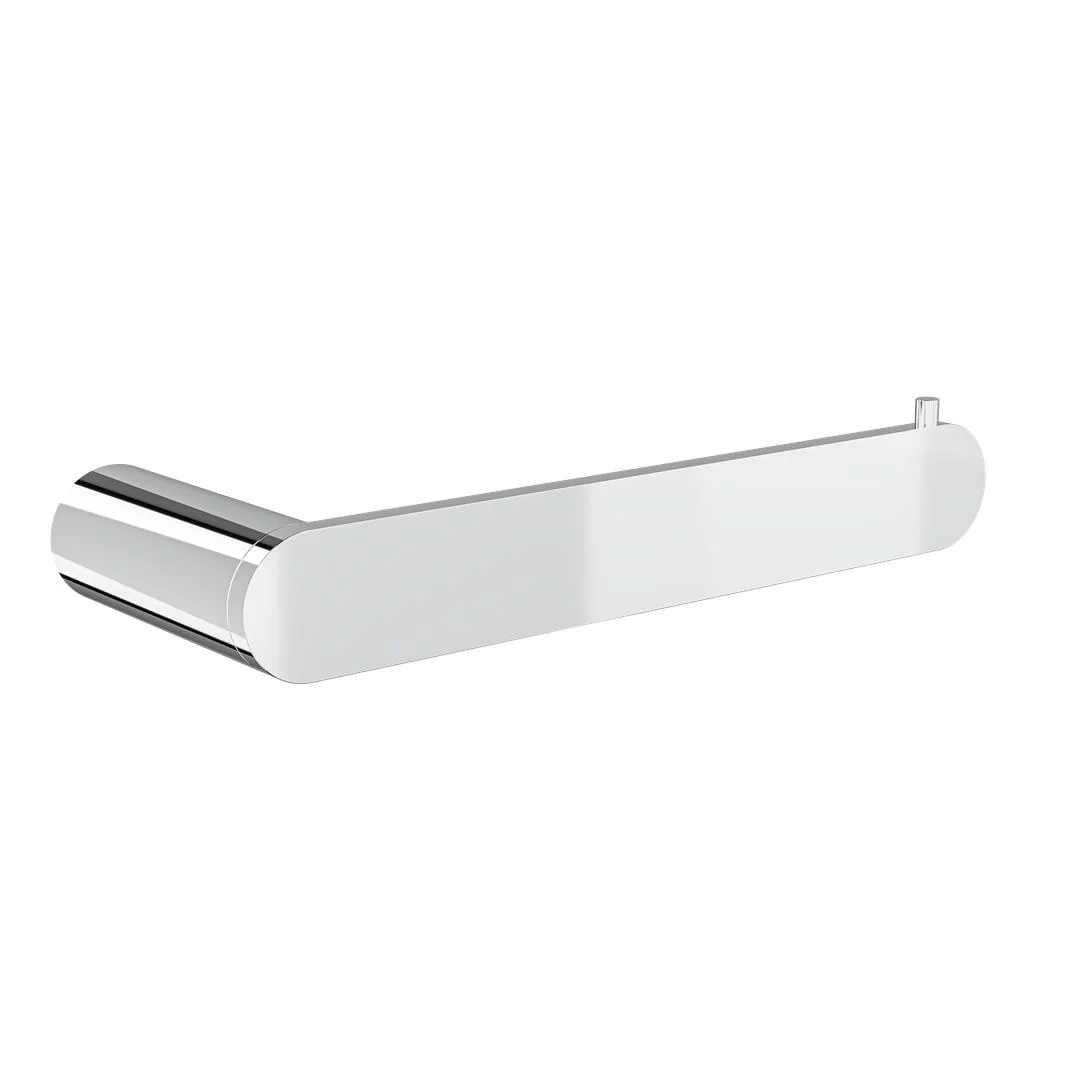 Linsol Circle Toilet Roll Holder - Chrome - Image 3