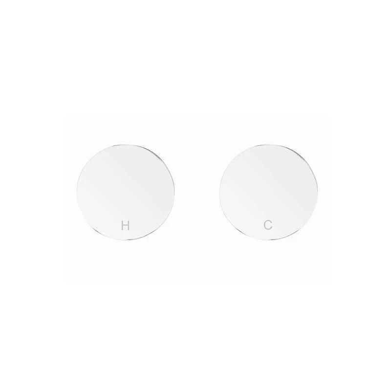 Meir Circular Wall Taps - Polished Chrome - Image 2