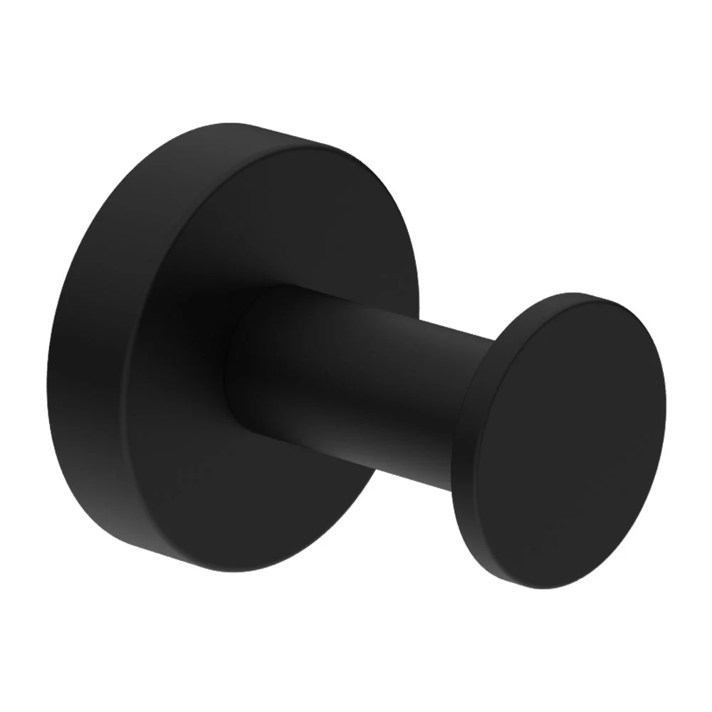 Nero Classic Robe Hook - Black Matte