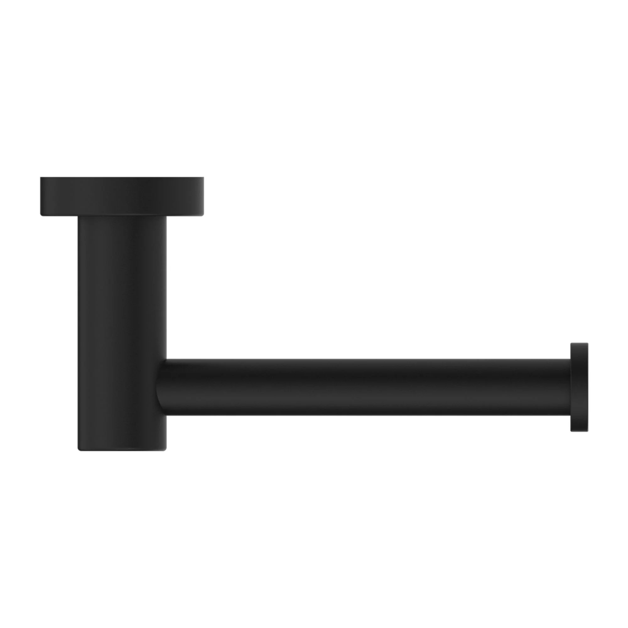 Nero Classic Toilet Roll Holder - Black Matte - Image 3