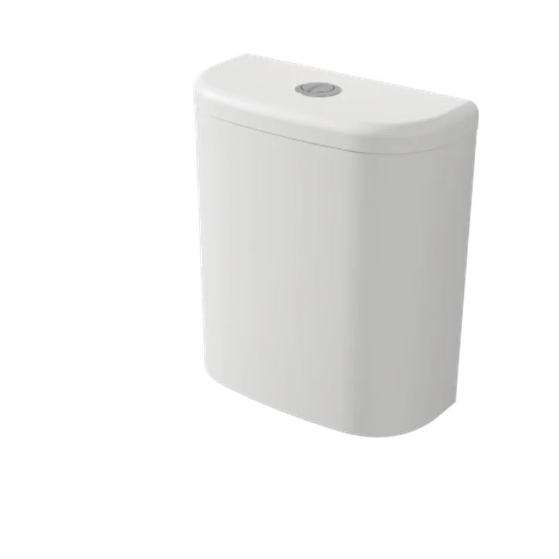 Caroma Contura II Close Coupled 4s RH Toilet Cistern - White Matte
