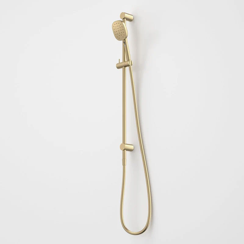 Caroma Contura II Rail Shower - Brushed Brass