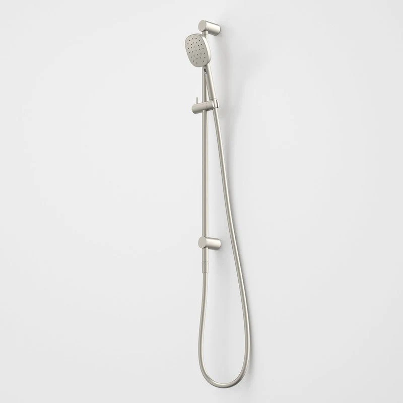 Caroma Contura II Rail Shower - Brushed Nickel