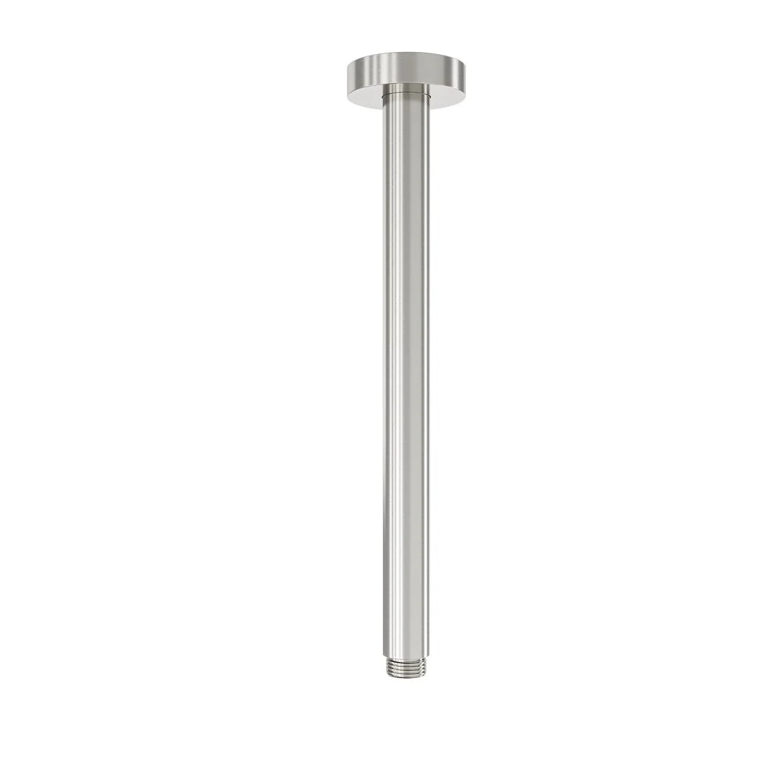 Linsol Corsica 300mm Round Ceiling Arm - Brushed Nickel