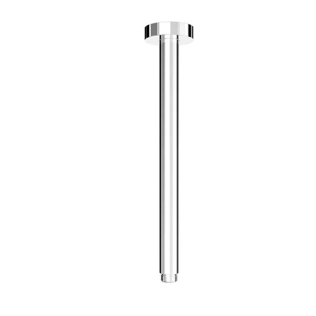 Linsol Corsica 300mm Round Ceiling Arm - Chrome