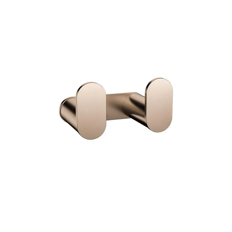 Meir Curvaé Double Robe Hook - Champagne
