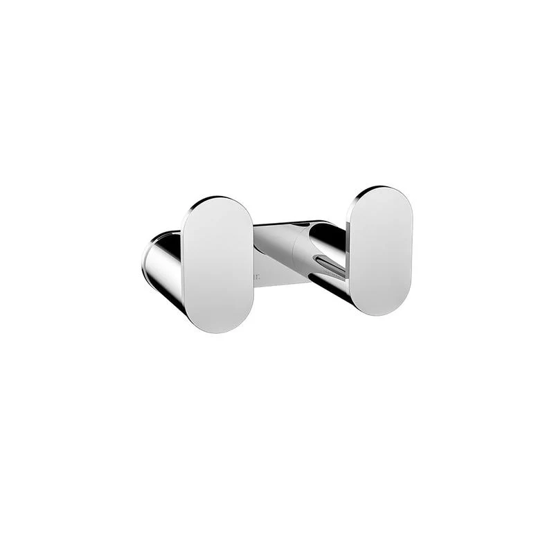 Meir Curvaé Double Robe Hook - Polished Chrome