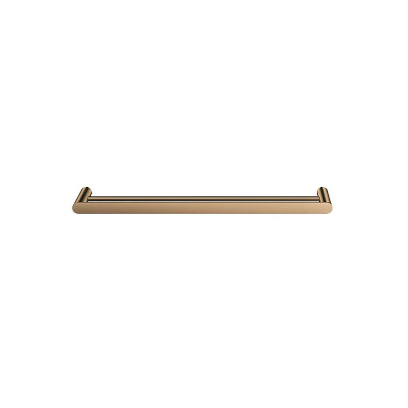 Meir Curvaé Double Towel Rail 600mm - Lustre Bronze - Image 3
