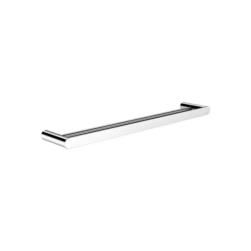 Meir Curvaé Double Towel Rail 600mm - Polished Chrome