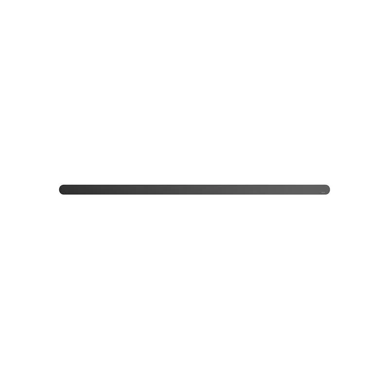 Meir Curvaé Double Towel Rail 800mm - Black Matte - Image 3