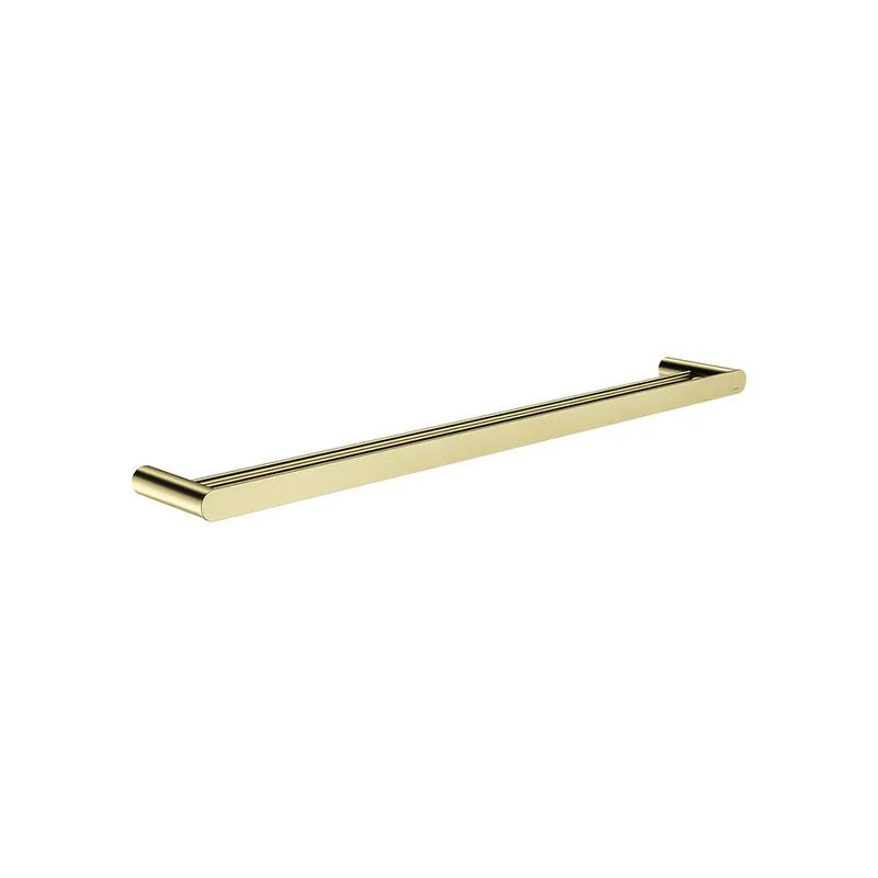 Meir Curvaé Double Towel Rail 800mm - PVD Tiger Bronze