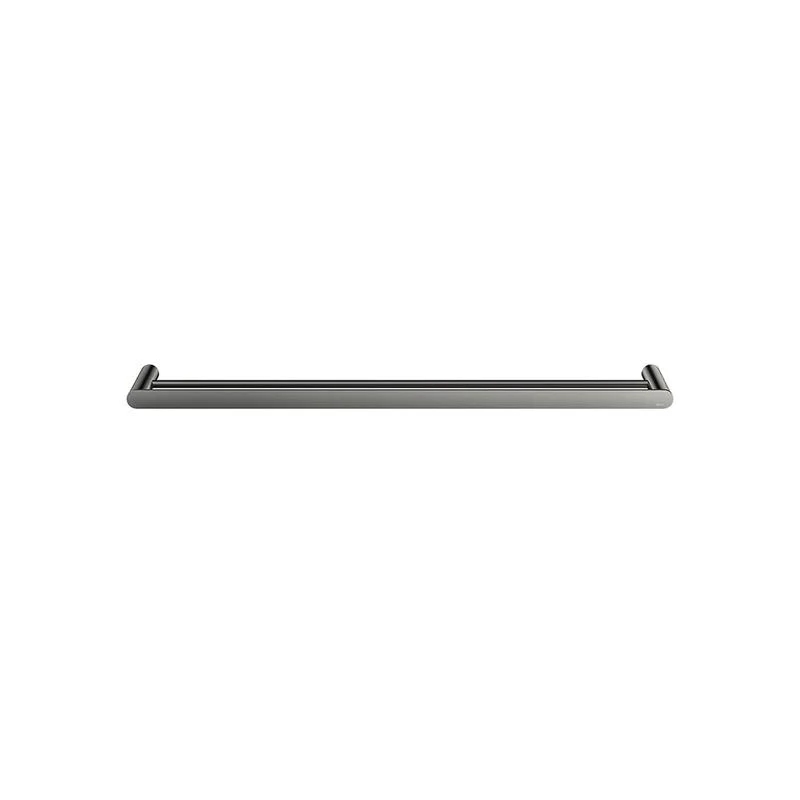 Meir Curvaé Double Towel Rail 800mm - Shadow Gun Metal - Image 2
