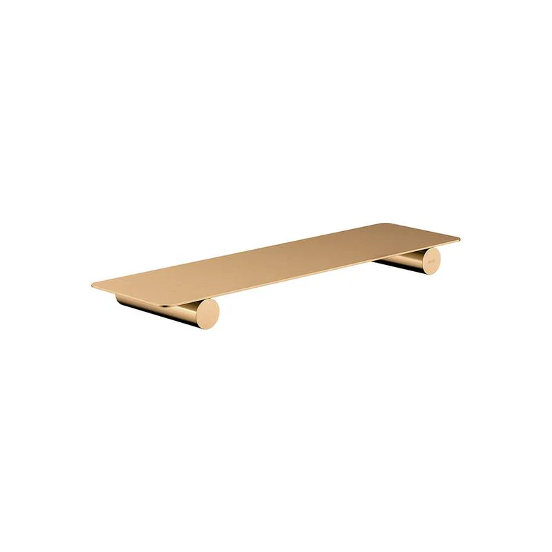 Meir Curvaé Shower Shelf 400mm - Lustre Bronze