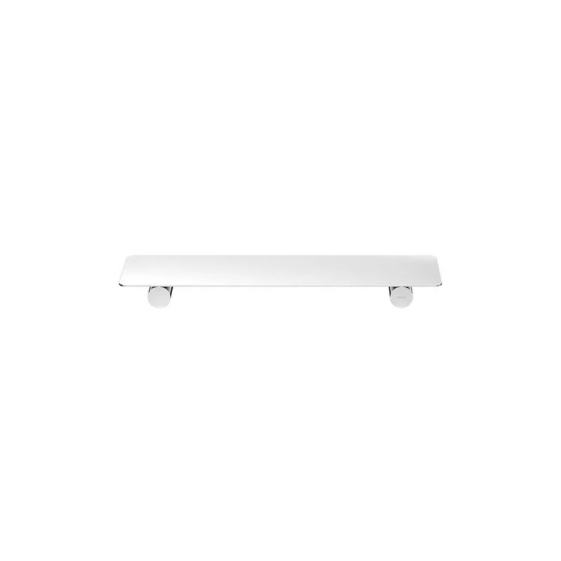 Meir Curvaé Shower Shelf 400mm - Polished Chrome - Image 2