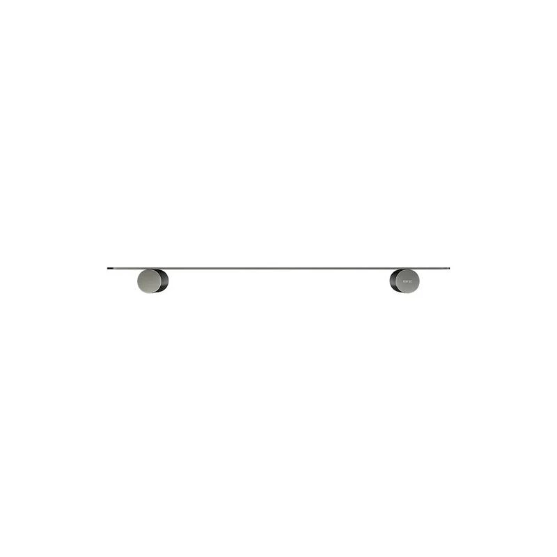 Meir Curvaé Shower Shelf 400mm - PVD Shadow Gun Metal - Image 3