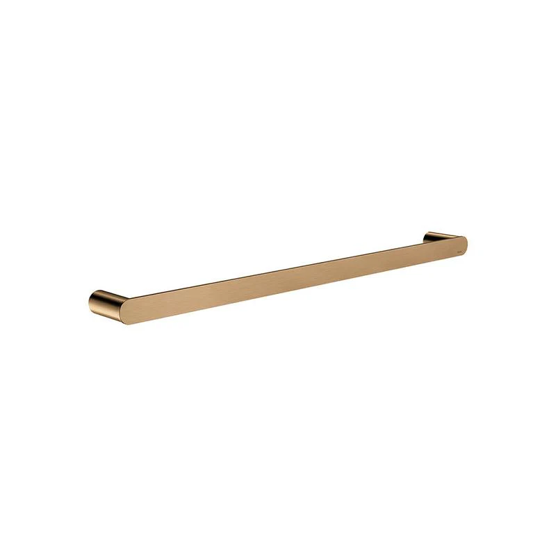 Meir Curvaé Single Towel Rail 600mm - Lustre Bronze