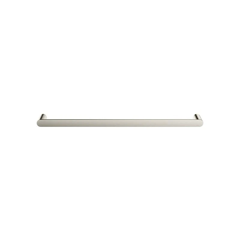Meir Curvaé Single Towel Rail 600mm - PVD Brushed Nickel - Image 2