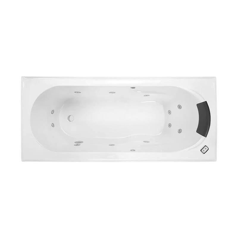 Decina Adatto 1650 Contour 12 Jet White Spa Bath
