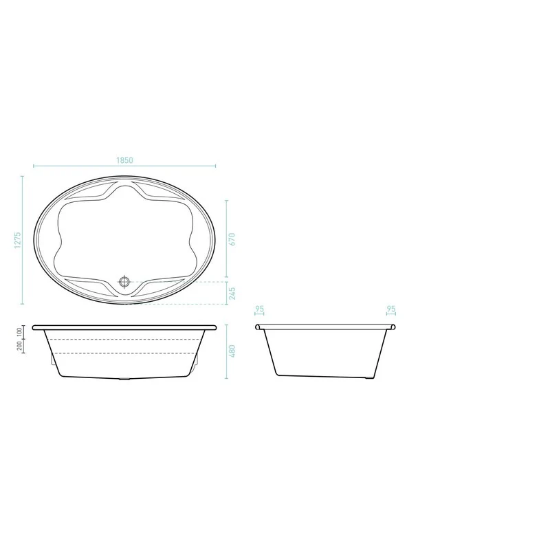 Decina Duo 1850 Bath - Image 4