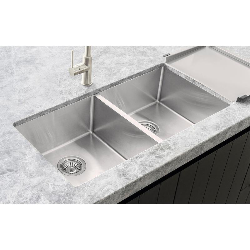 Meir Lavello Dish Draining Tray - PVD Brushed Nickel - Image 3