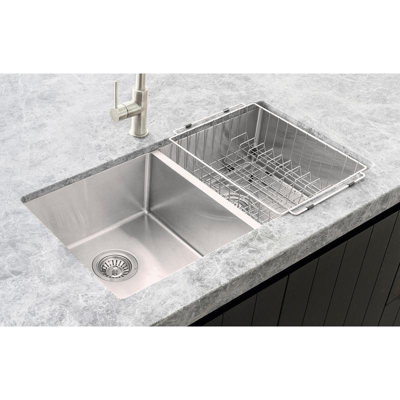 Meir Lavello Dish Rack - PVD Brushed Nickel - Image 2