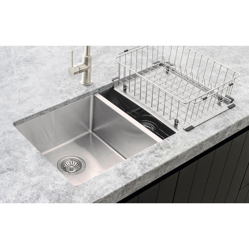 Meir Lavello Dish Rack - PVD Brushed Nickel - Image 5