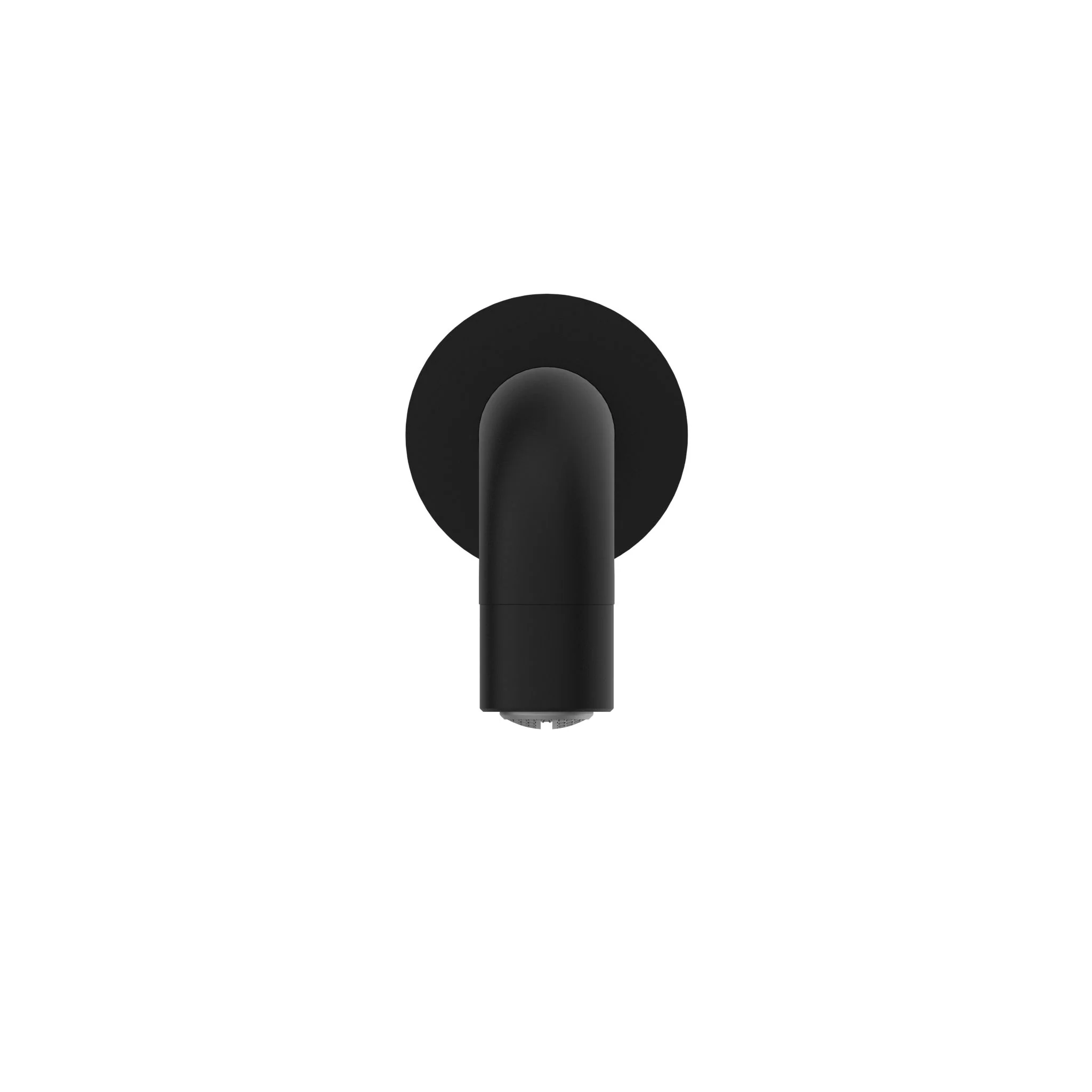 Nero Dolce Basin/Bath Spout Only 215mm - Black Matte - Image 3