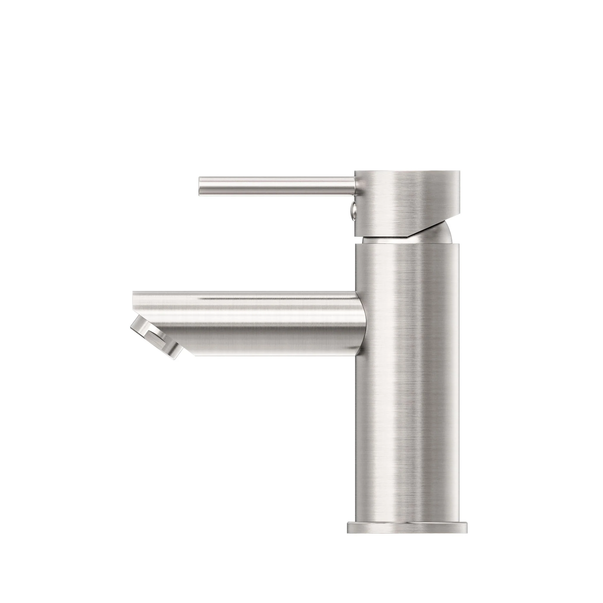 Nero Dolce Basin Mixer Straight Spout - Brushed Nickel - Image 2