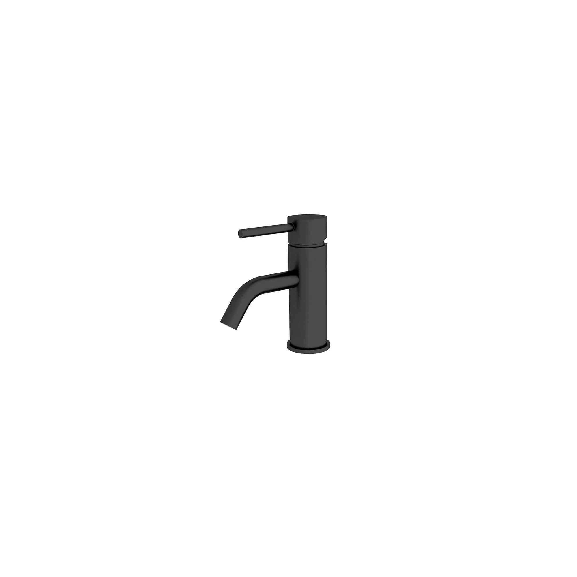Nero Dolce Basin Mixer Stylish Spout - Black Matte