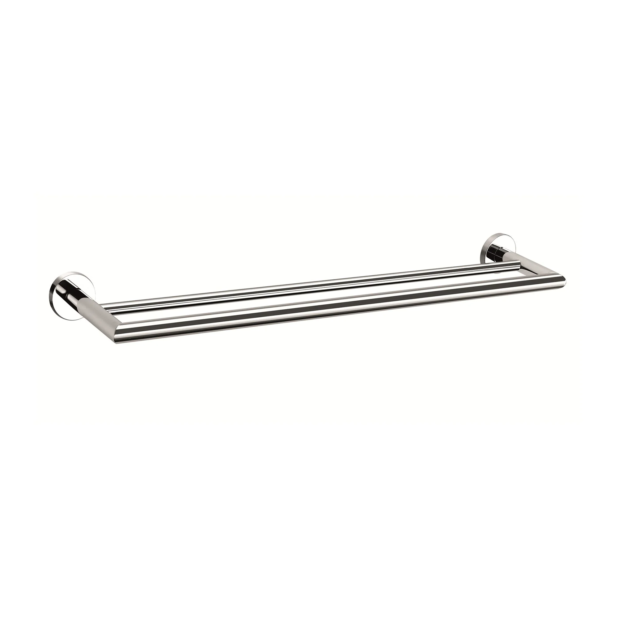 Nero Dolce Double Towel Rail - Chrome