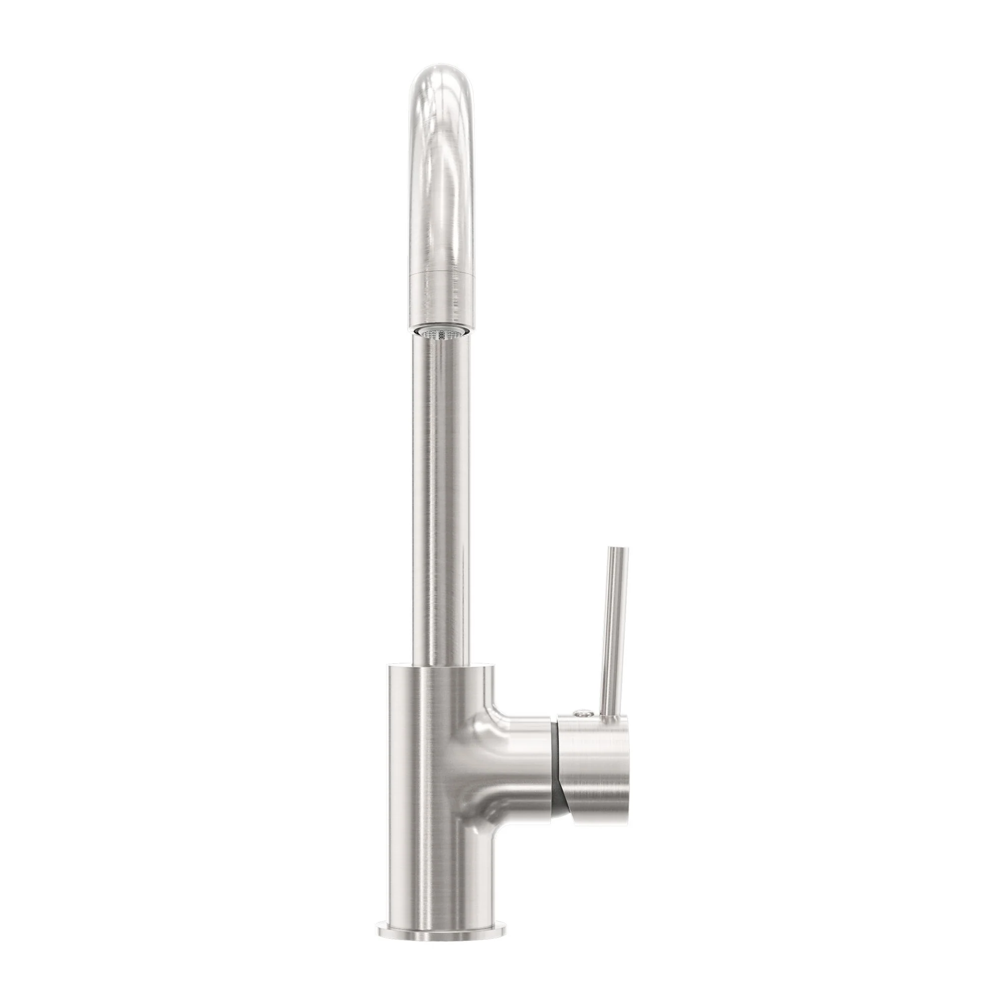 Nero Dolce Kitchen Mixer Gooseneck - Brushed Nickel - Image 3