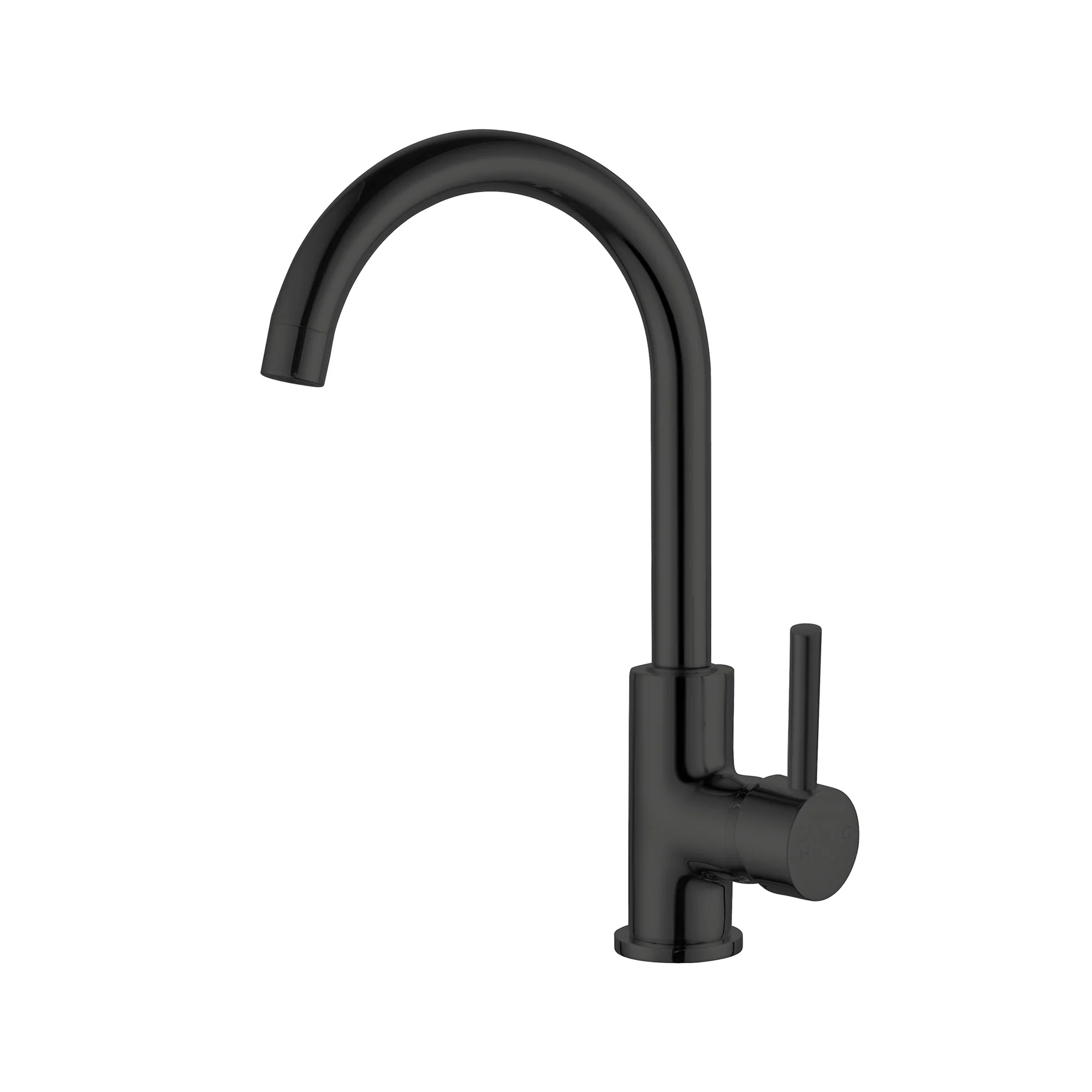 Nero Dolce Kitchen Mixer Gooseneck - Black Matte