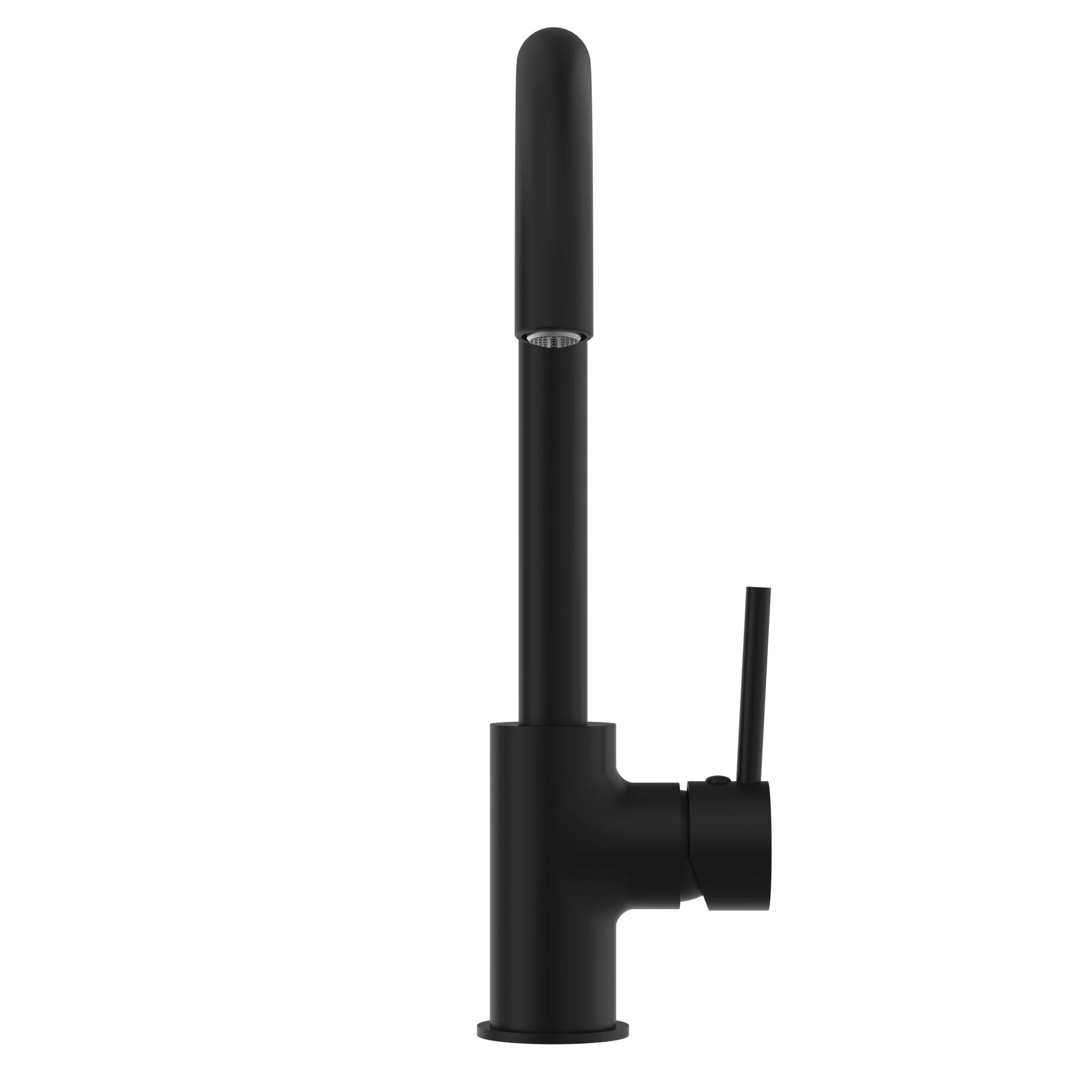 Nero Dolce Kitchen Mixer Gooseneck - Black Matte - Image 3
