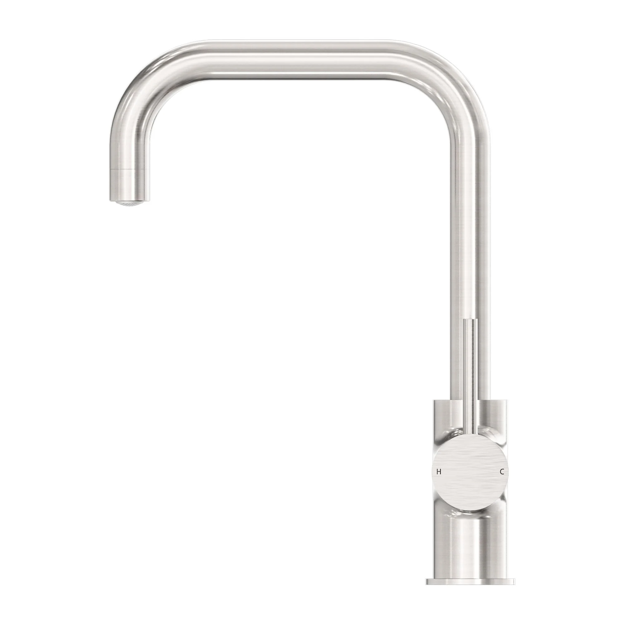 Nero Dolce Kitchen Mixer Square Shape - Brushed Nickel - Image 3