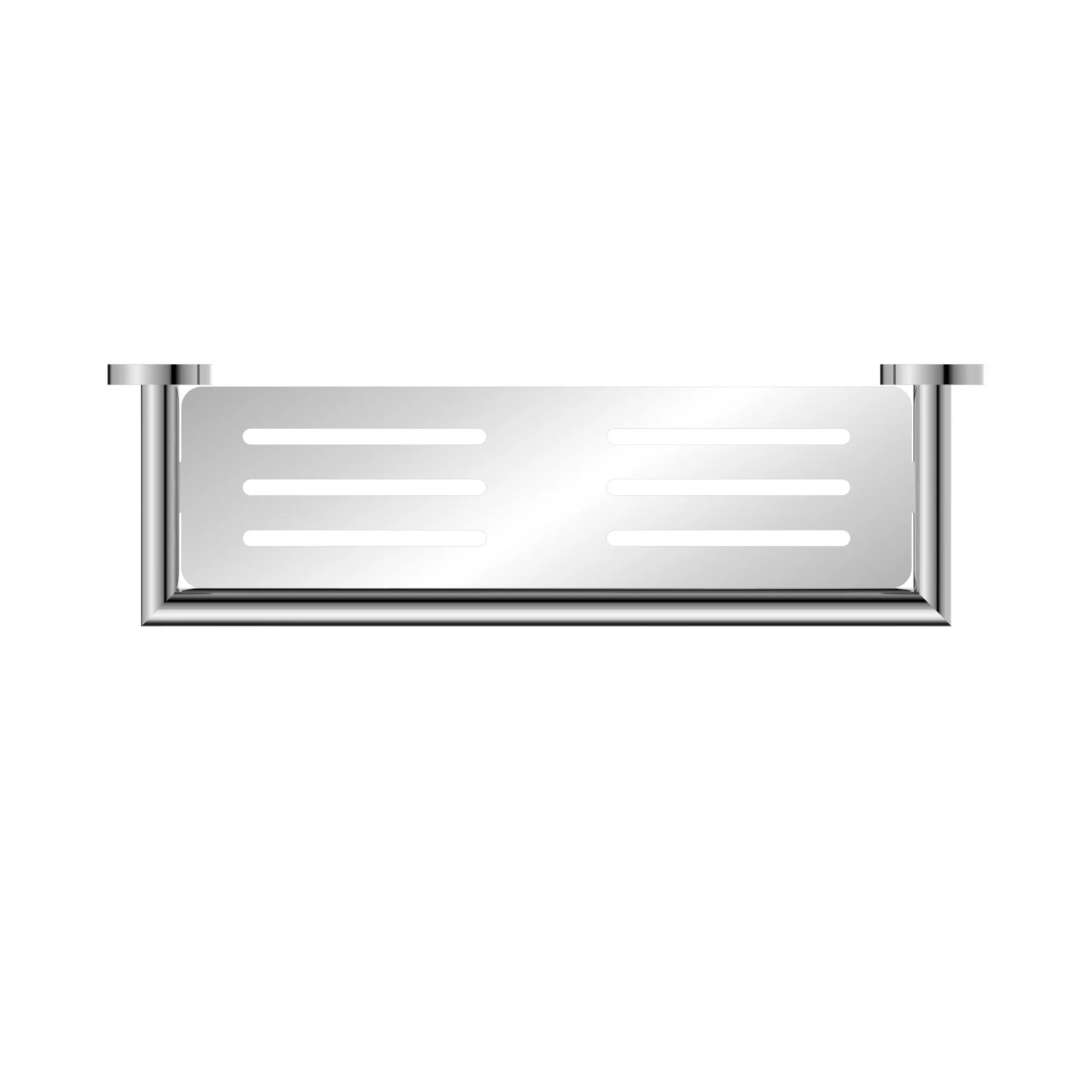 Nero Dolce Metal Shower Shelf - Chrome - Image 3