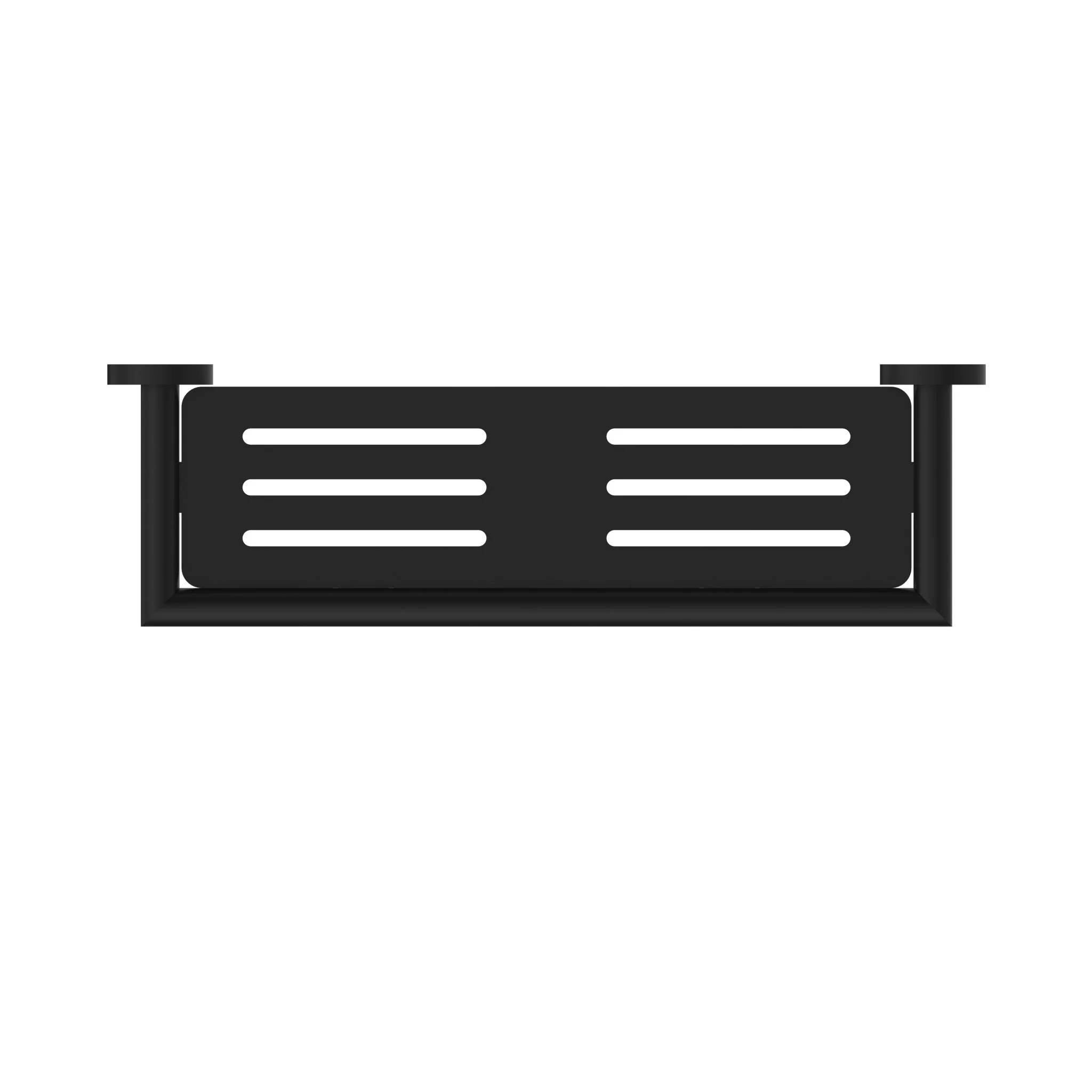 Nero Dolce Metal Shower Shelf - Black Matte - Image 3