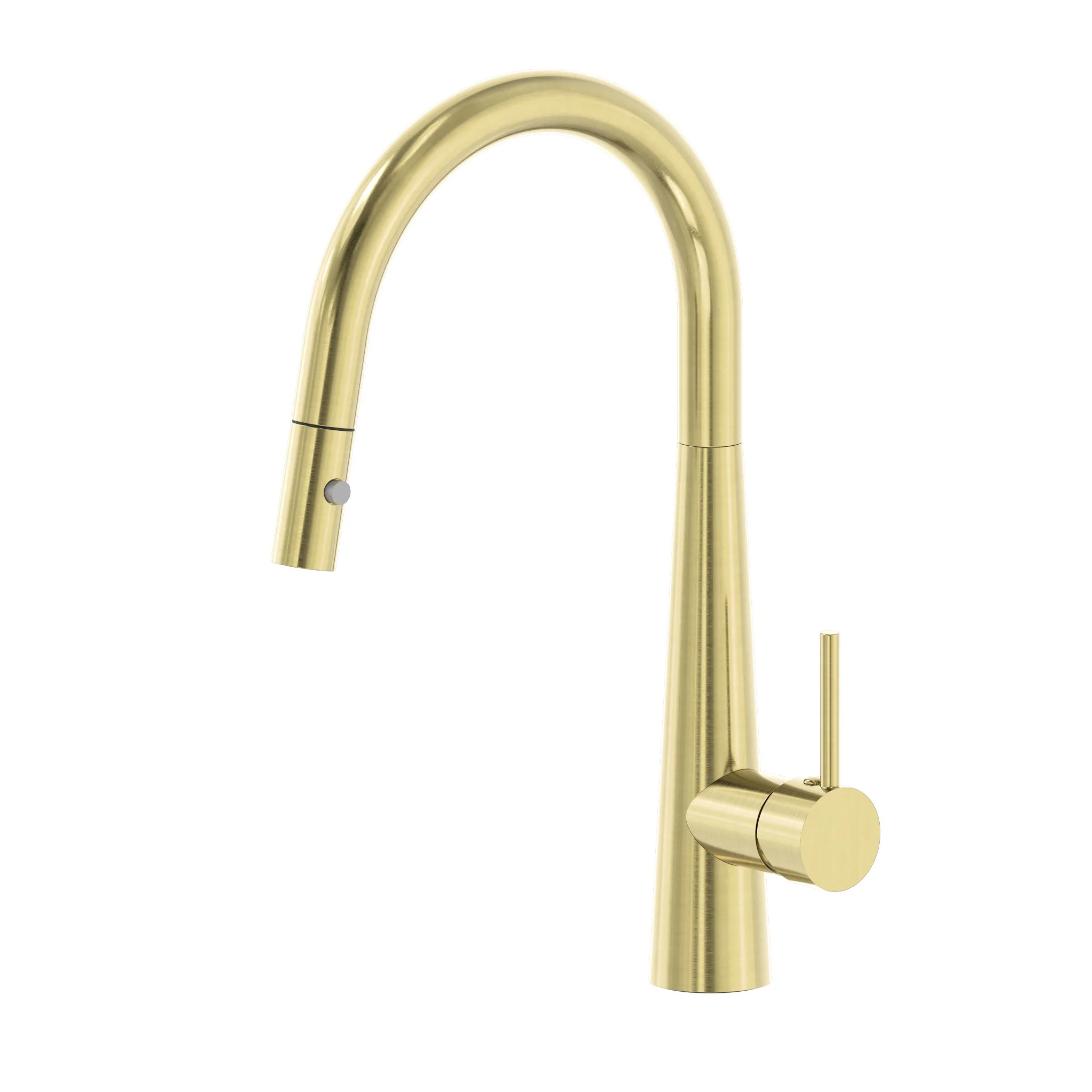 Nero Dolce Pull Out Sink Mixer With Vegie Spray Function - Brushed Gold