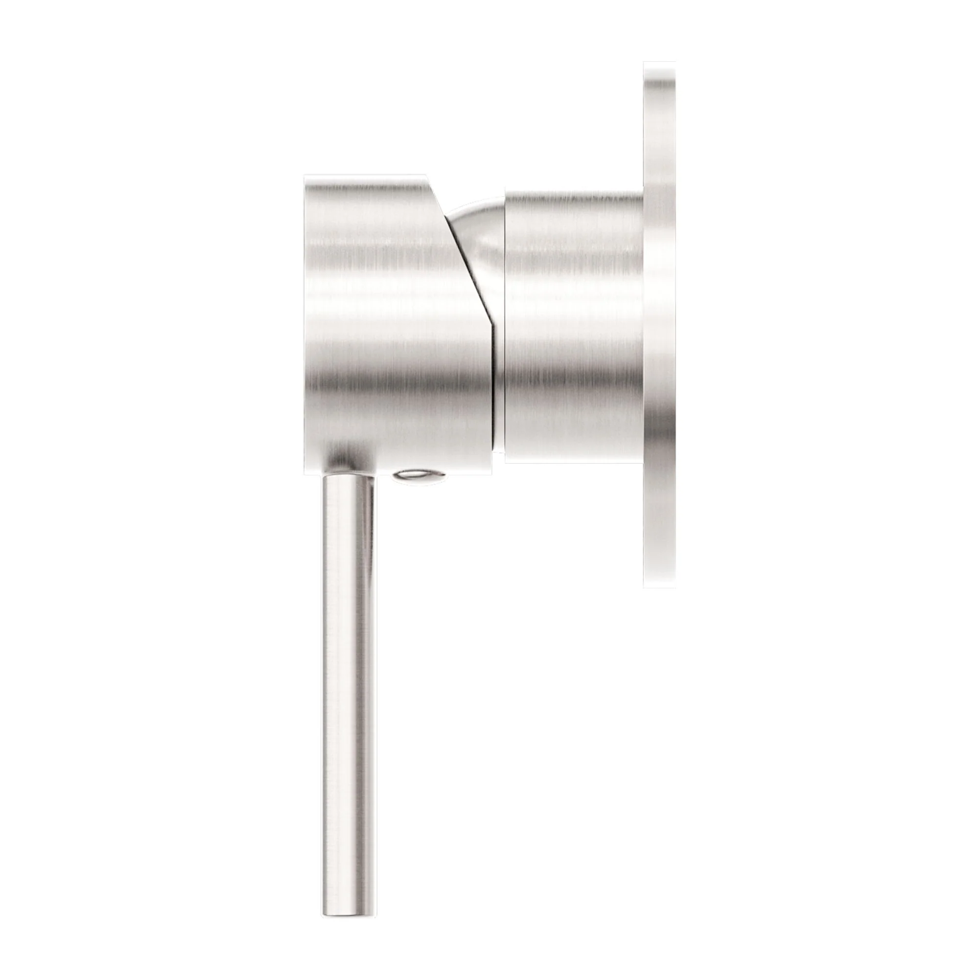 Nero Dolce Shower Mixer - Brushed Nickel - Image 3