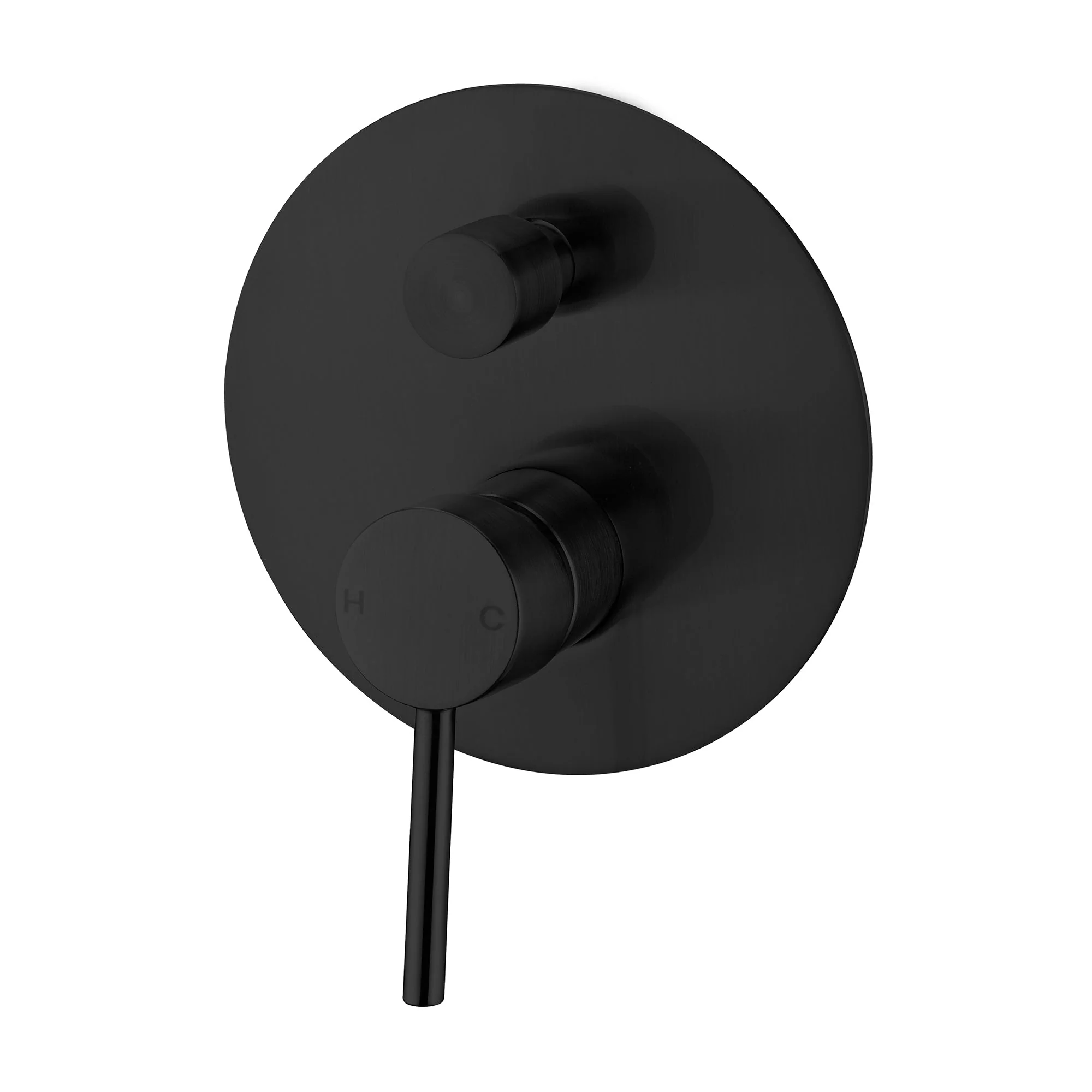 Nero Dolce Shower Mixer With Diverter - Black Matte