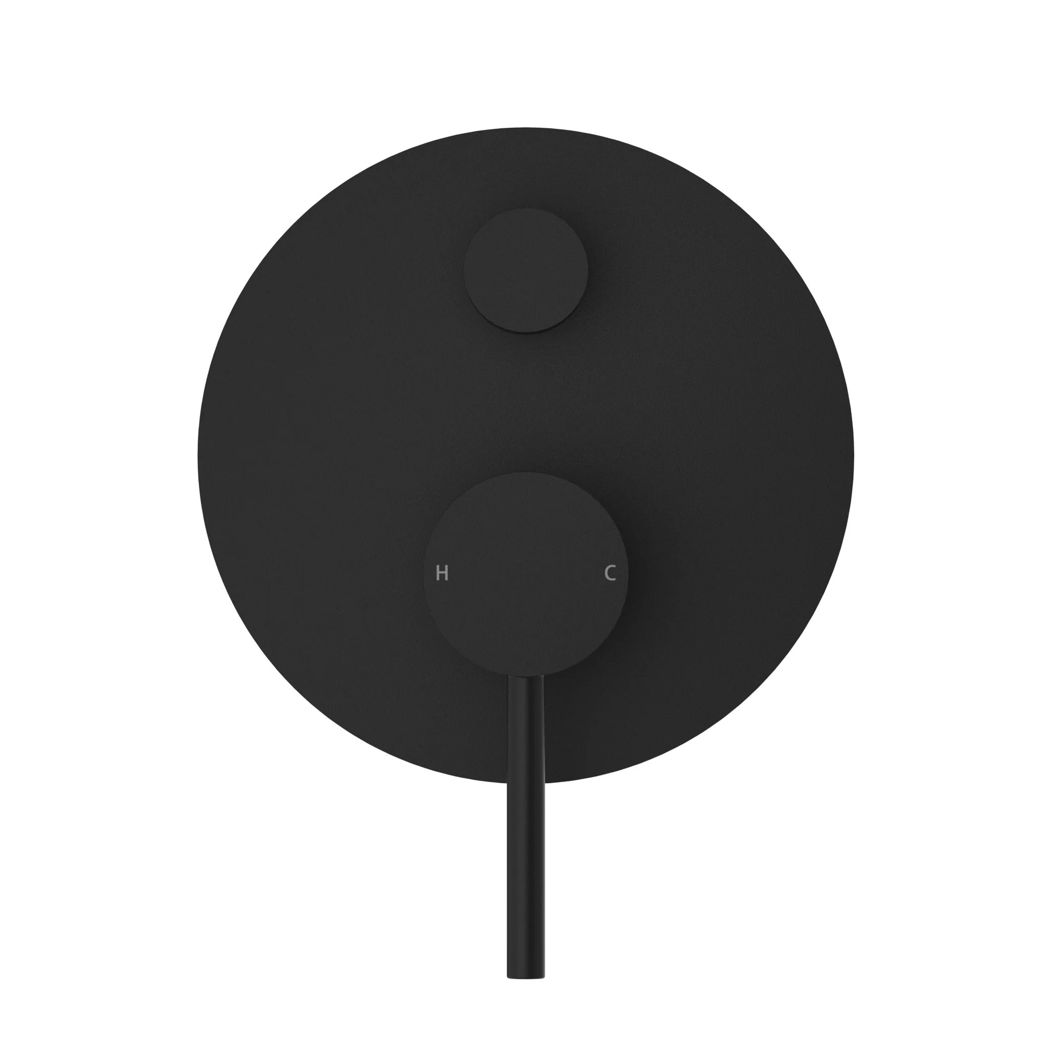 Nero Dolce Shower Mixer With Diverter - Black Matte - Image 2