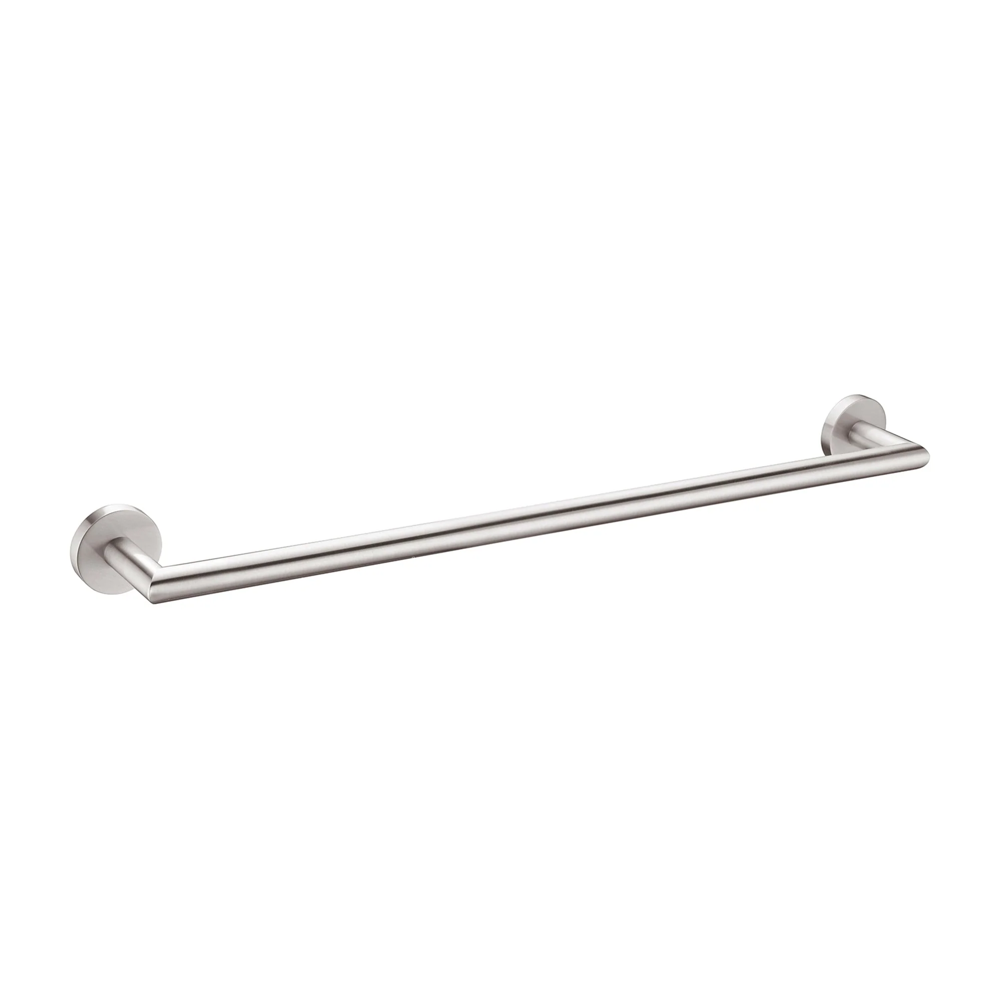 Nero Dolce Single Towel Rail 700mm - Brushed Nickel